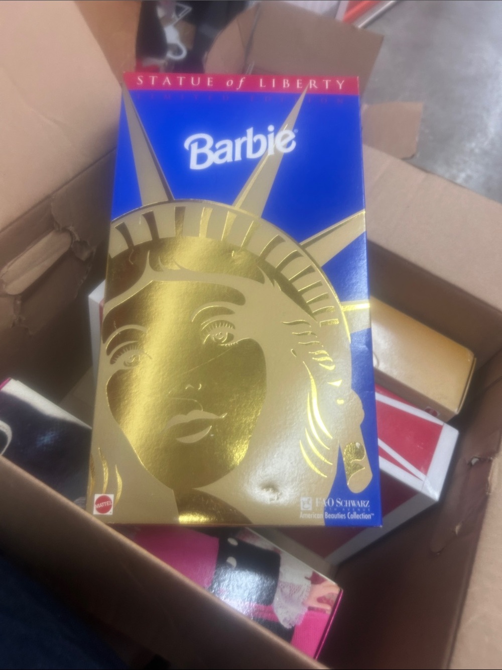Nib Statue of Liberty Barbie